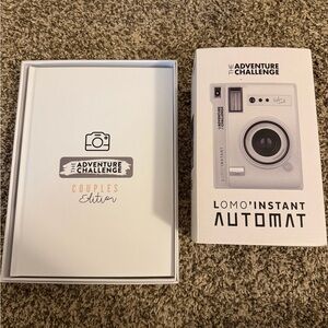 The Adventure Challenge Couple Edition Book with Camera Bundle NIB NWT
